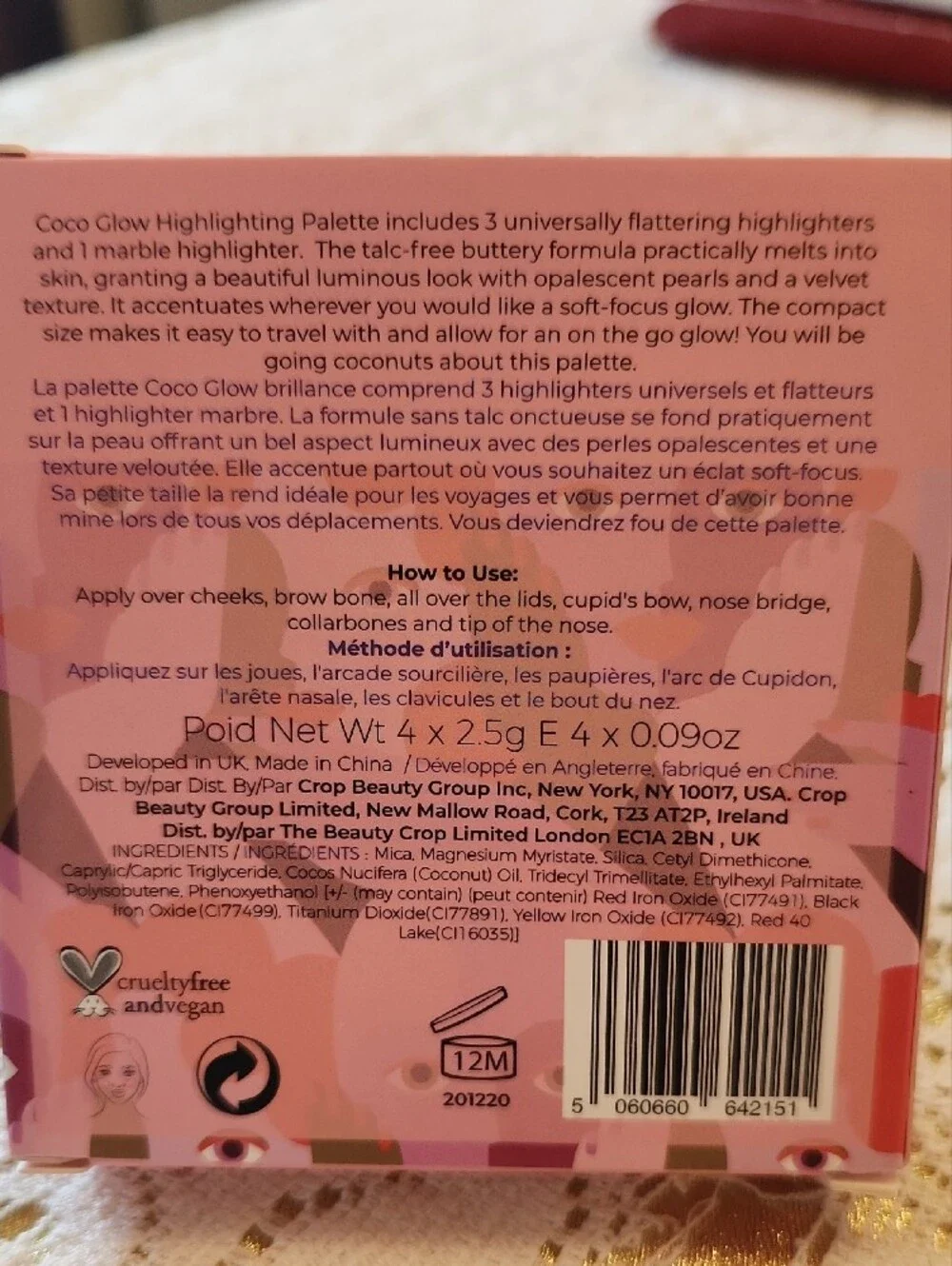Kinder Glow Highlight Palette - Pink